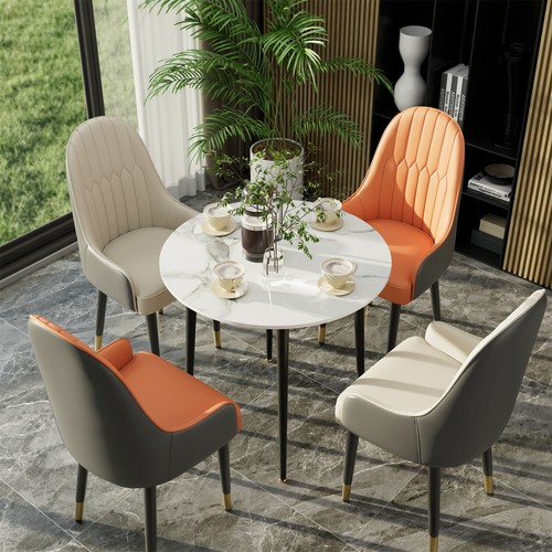 Dining table and chairs marble - dining,