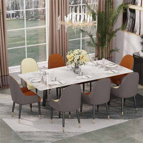 Contemporary extendable dining - contemporary,